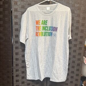 Special Olympics T-shirt.